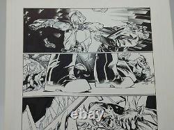 Batman Original Comic Book Art LOTDK (Testament Part 4) Page 4 Chris Brunner