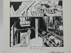 Batman Original Comic Book Art LOTDK (Testament Part 4) Page 4 Chris Brunner