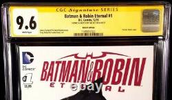 Batman & Robin Eternal #1 Cgc Ss 9.6 Nm+ Jae Lee Original Art Sketch Catwoman DC