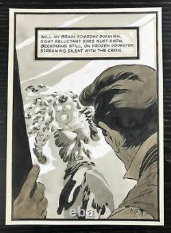 Bernie Wrightson Creepy #77 Clarice Panel Original Comic Art (warren, 1976)