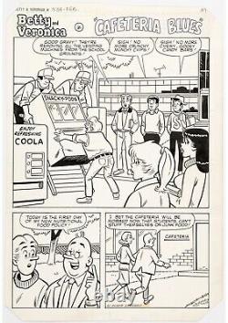 Betty and Veronica #334 (Archie Comics, 1985) Original Art Complete 5 Page Story