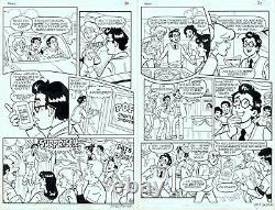 Bill Golliher COMPLETE ISSUE of Original Archie Art Dilton #1 Digital Exc Comic