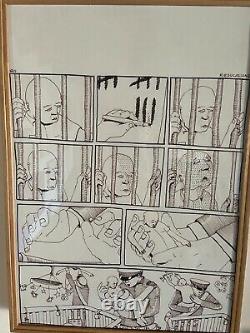 Blu Original Comics Board Street Art No Prints Banksy Warhol