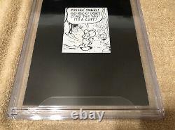 Bone 1 CGC 9.0 SS Jeff Smith Original art sketch 5th Print CARTOON 6/1993