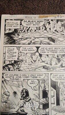 Bronze Age original comic art 1976