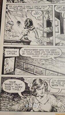 Bronze Age original comic art 1976