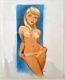 Bruce Timm! Original Color Published Good Girl Art. Naughty And Nice