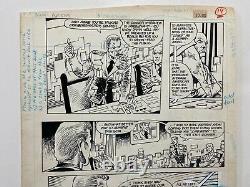 CAPTAIN ATOM #3 pg14 ORIGINAL DC COMIC ART Page 1987 Pat Broderick Artist