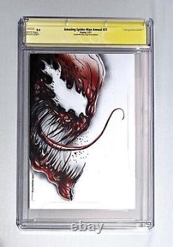 CGC 9.4 Spider-Man Annual #1 Original Venom & Carnage sketch art by Gorkem Demir