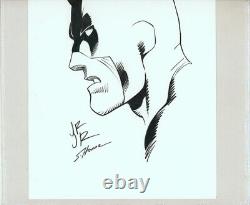 CGC SS John Romita Jr. & Scott Hanna Original Comic Art Sketch Daredevil