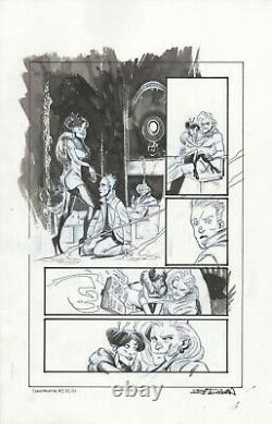 CONSTANTINE THE HELLBLAZER #12 Page 10 Original Art by ERYK DONOVAN 2016 DC