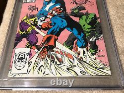 Captain America 324 CGC 9.6 2XSS Mike Zeck original art sketch 12/1986 1st Slug