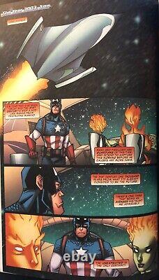 Captain America/Korvac Saga Original Comic Art Marvel #3 pg. # 7 Rousseau GOTG