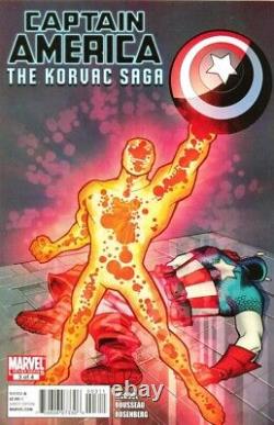 Captain America/Korvac Saga Original Comic Art Marvel #3 pg. # 8 Rousseau GOTG