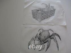Collection Drawings Illustration Animation Art Comic Ancient Book Designs Spider