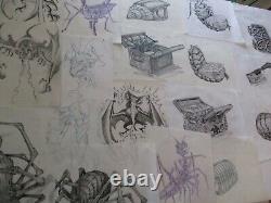 Collection Drawings Illustration Animation Art Creatures Portrait Comic Art