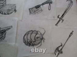 Collection Drawings Illustration Animation Art Creatures Portrait Comic Art