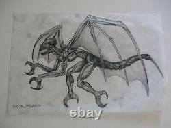 Collection Drawings Illustration Animation Comic Art Flying Bat Bats Creatures