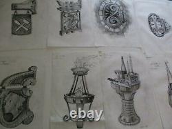 Collection Drawings Illustration Animation Comic Art Sculpture Architectural