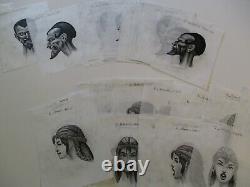 Collection Drawings Illustration Animation Comic Design Character Face Princess