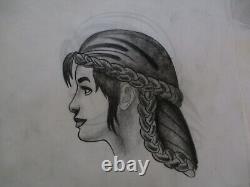 Collection Drawings Illustration Animation Comic Design Character Face Princess