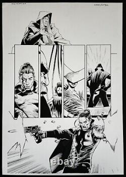 Comic Art Captain America & The Winter Soldier 1st Bucky Barnes As Revolution
