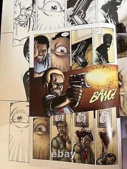 Comic Tyrese Gibson's Mayhem! Original Art By Tone Rodriguez #2 Pg 2 Image Comic