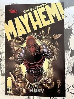 Comic Tyrese Gibson's Mayhem! Original Art By Tone Rodriguez #2 Pg 2 Image Comic