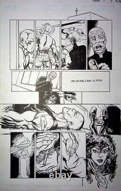 Comic Tyrese Gibson's Mayhem! Original Art By Tone Rodriguez #2 Pg19 Image Comic