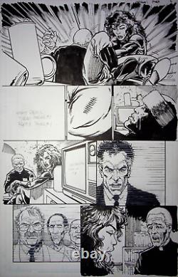 Comic Tyrese Gibson's Mayhem! Original Art By Tone Rodriguez #2 Pg20 Image Comic