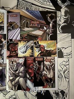 Comic Tyrese Gibson's Mayhem! Original Art By Tone Rodriguez #3 Pg15 Image Comic