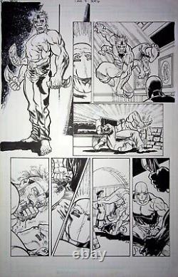 Comic Tyrese Gibson's Mayhem! Original Art By Tone Rodriguez #3 Pg16 Image Comic