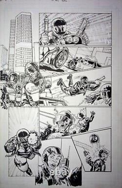 Comic Tyrese Gibson's Mayhem! Original Art By Tone Rodriguez #3 Pg2 Image Comic