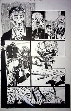 Comic Tyrese Gibson's Mayhem! Original Art By Tone Rodriguez #3 Pg20 Image Comic