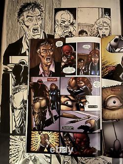 Comic Tyrese Gibson's Mayhem! Original Art By Tone Rodriguez #3 Pg20 Image Comic