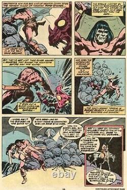 Conan The Barbarian #87 Pg. 18 Original Art Rare Tony DeZuniga Marvel Comics