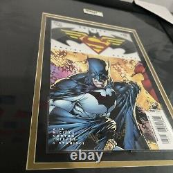 DC Comics John Stanisci Signed Framed 18 By 22 Trinity #49