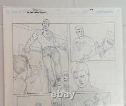 DC Original Art/holiday Special/superboy/penguin/rodney Buchemi/pencils