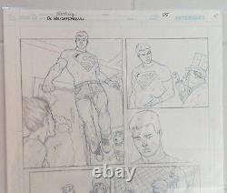 DC Original Art/holiday Special/superboy/penguin/rodney Buchemi/pencils