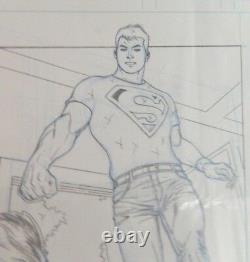 DC Original Art/holiday Special/superboy/penguin/rodney Buchemi/pencils