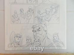 DC Original Art/holiday Special/superboy/penguin/rodney Buchemi/pencils