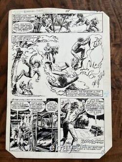 Dan Spiegle HOUSE OF MYSTERY- Original DC Comic Art Interior Panel Page! 3