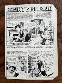 Dan Spiegle HOUSE OF MYSTERY- Original DC Comic Art Interior Title Page! 1