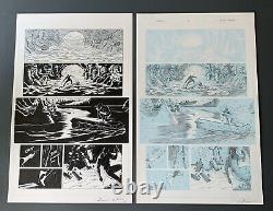 Daredevil Issue 9 Pg 11 Original Art By Paolo Joe Rivera Jack Kirby Monsters Mcu