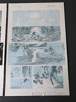 Daredevil Issue 9 Pg 11 Original Art By Paolo Joe Rivera Jack Kirby Monsters Mcu