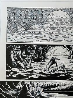 Daredevil Issue 9 Pg 11 Original Art By Paolo Joe Rivera Jack Kirby Monsters Mcu