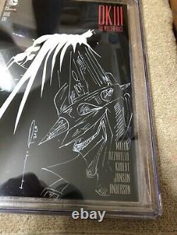 Dark Knight III CGC SS 9.8 Batman Who Laughs Original art sketch Miller story