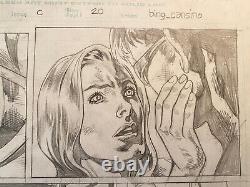 Dark X-Men The Confession pg 20 Original Art by Bing Cansino Emma Frost/Cyclops