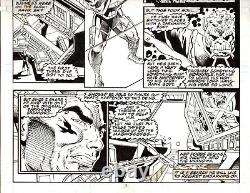 Darkhawk 43 page 6 Marvel Original art Tod Smith Ian Akin 1994