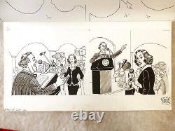 Dave Berg Original Production Art Mad Magazine'The Lighter Side Of' Issue #350